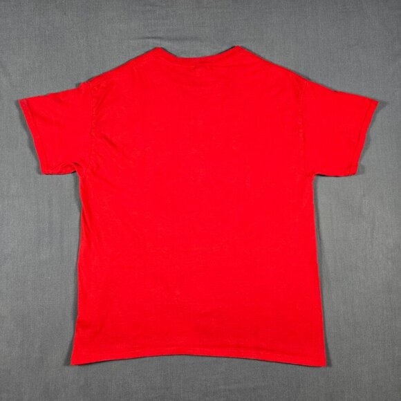 Gildan Red L T-Shirt Original Spicy Hot Sauce Tee‎ Foodie Streetwear Humor - Picture 4 of 12